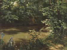 Forest River. Creator: Myasoedov, Grigori Grigoryevich (1834-1911).