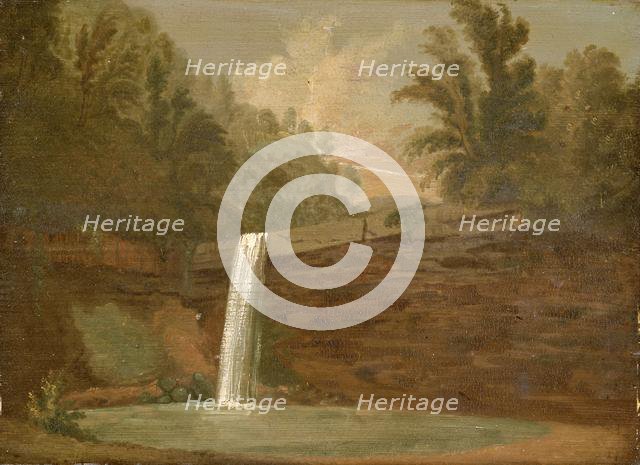 Sgwd Gwladys, Vale of Neath, c1819. Creator: Penry Williams.