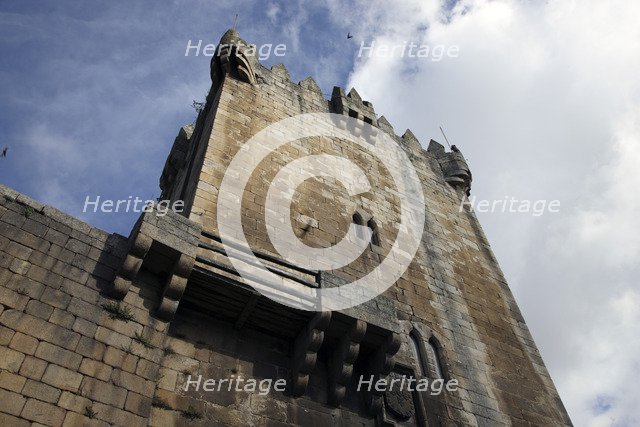Castle tower, Chaves, Portugal, 2009.  Artist: Samuel Magal