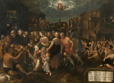 The Seven Acts of Mercy, 1608. Creator: Frans Francken II.