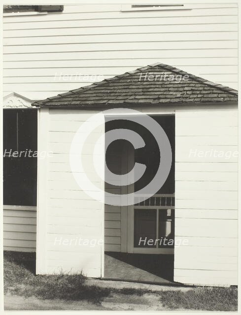 Door to Kitchen, Lake George, 1934. Creator: Alfred Stieglitz.