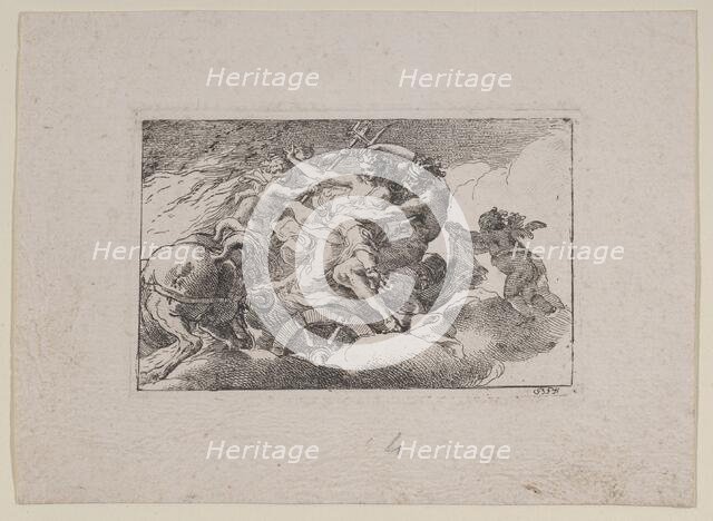 Rape of Persephone, ca. 1755-90., ca. 1755-90. Creator: Gaetano Gandolfi.