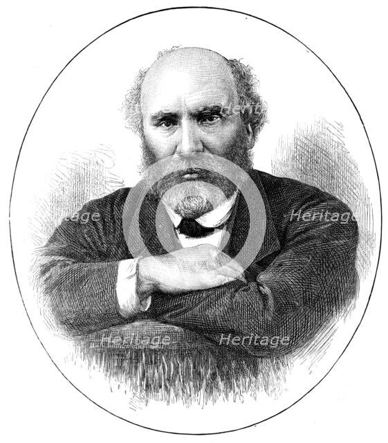 Sir W. Stirling Maxwell of Keir, Bart., Lord Rector of the University of Edinburgh, 1871. Creator: Unknown.