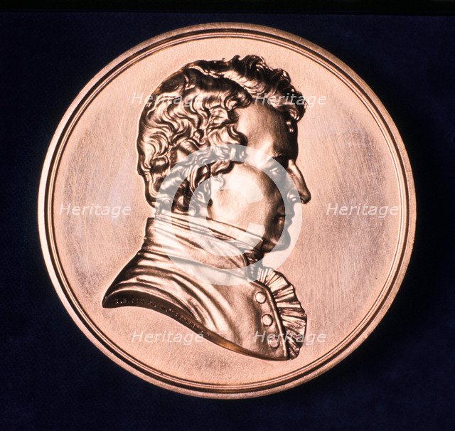 Humphry Davy, British chemist and inventor, late 19th century. Artist: Unknown