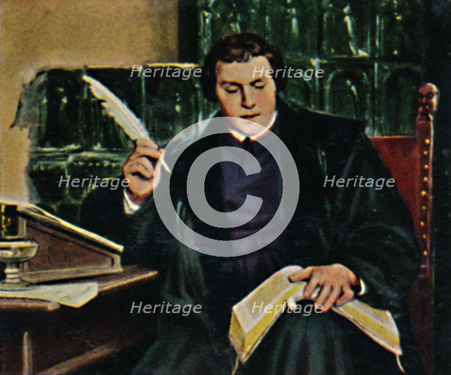 'Martin Luther 1483-1546. - Gemälde von Thumann', 1934. Creator: Unknown.