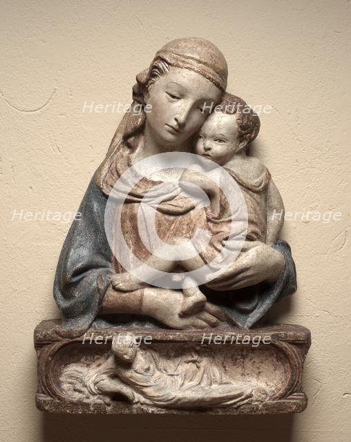 Madonna and Child, c. 1450. Creator: Lorenzo Ghiberti (Italian, 1378-1455), circle of.