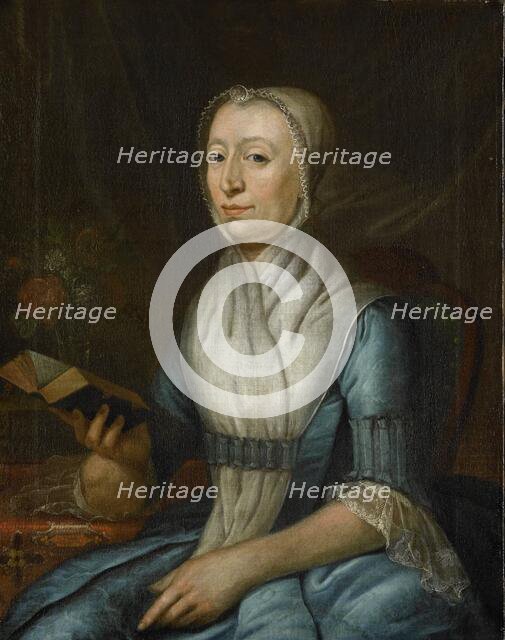 Portrait of Eva Goudriaan-de Veer, 1776. Creator: Cornelis van Cuylenburg.