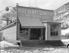 Company store in coal town, Consumers, near Price, Utah, 1936. Creator: Dorothea Lange.
