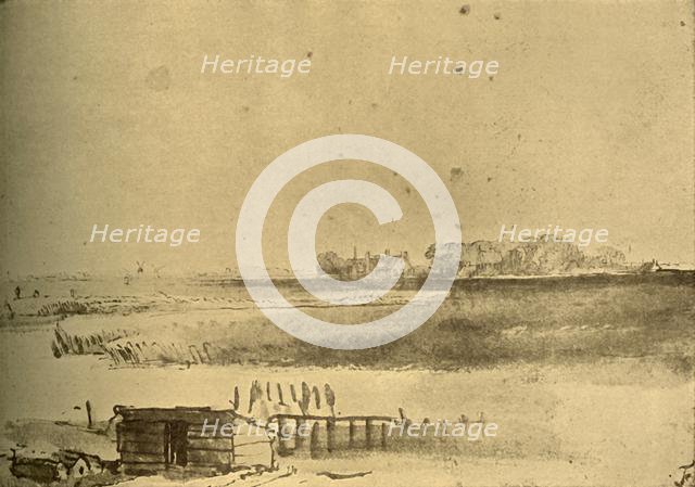 'Landscape Drawing', c1630-16160, (1908). Creator: Rembrandt Harmensz van Rijn.