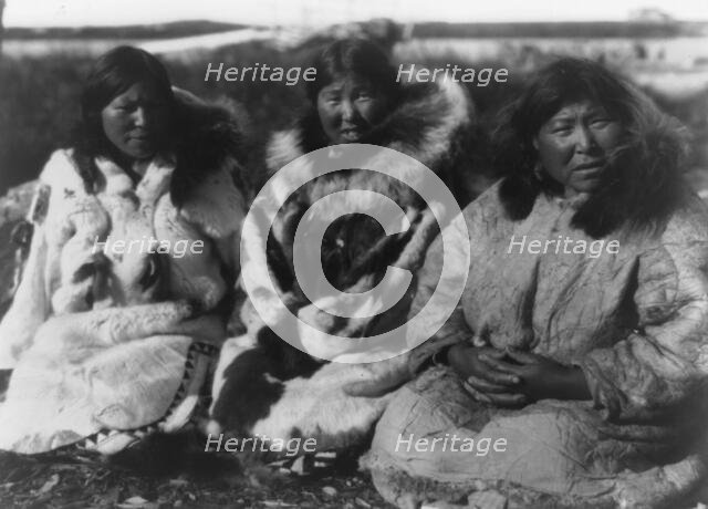 Selawik women, c1929. Creator: Edward Sheriff Curtis.