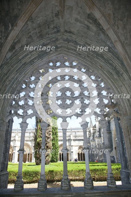 Cloister of King John I, Monastery of Batalha, Batalha, Portugal, 2009.  Artist: Samuel Magal