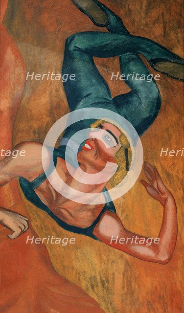 Jump, 1910s. Artist: Lermontova, Nadezhda Vladimirovna (1885-1921)