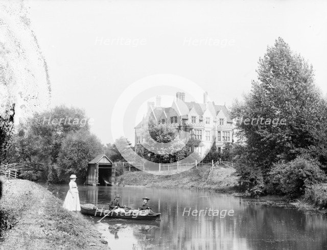 St Hildas College, Av Harcourts House, Cowley Place, Oxford, Oxfordshire, c1860-c1922. Artist: Henry Taunt
