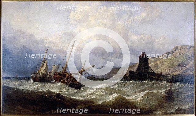 Oxwich Bay, South Wales. Artist: Clarkson Stanfield