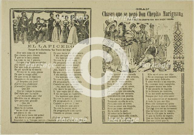 The Disappointment Suffered by Don Chepito, n.d. Creator: José Guadalupe Posada.