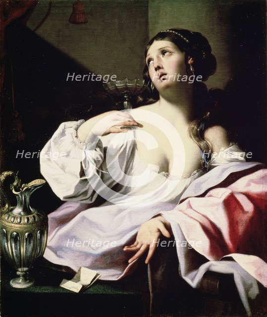 'Sophonisba', 1640s.  Artist: Luca Ferrari