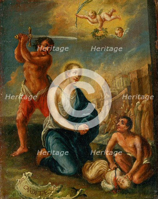 Saint Candida, 1760-1780. Creator: Unknown.