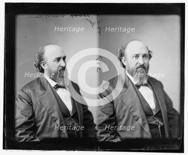 Green B. Raum of Illinois, 1865-1880.  Creator: Unknown.