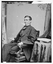 Morgan Calvin Hamilton of Texas, between 1860 and 1875. Creator: Unknown.