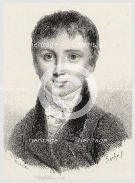 Franz Liszt at the Age of 11, c. 1822. Creator: Le Villain, François (active 1820s-1830s).