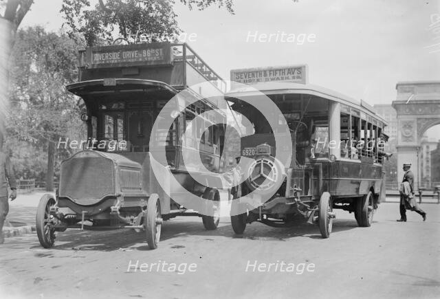 Fifth Ave. bus, 1913. Creator: Bain News Service.