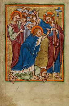 Doubting Thomas, about 1190-1200. Creator: Unknown.