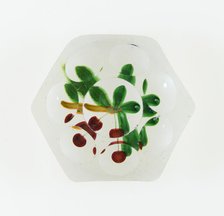 Paperweight, France, c. 1845-60. Creator: Saint-Louis Glassworks.