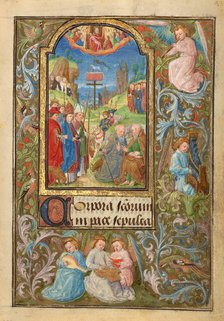 All Saints; Prayer Book of Charles the Bold, 1469. Creator: Lieven van Lathem.