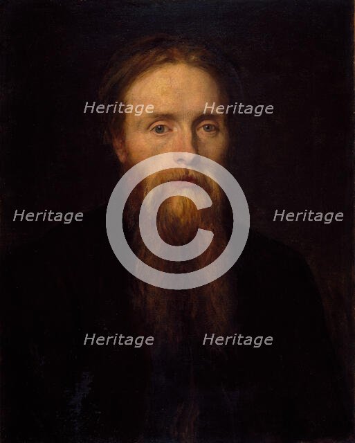 Portrait of Sir Edward Burne-Jones (1833-1898), 1870 . Creator: George Frederick Watts.