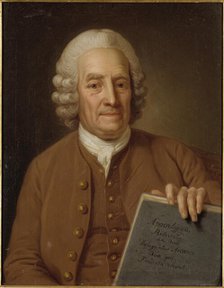 Emanuel Swedenborg, 1688-1772, civil servant, mid-late 18th century. Creator: Per Krafft the Elder.