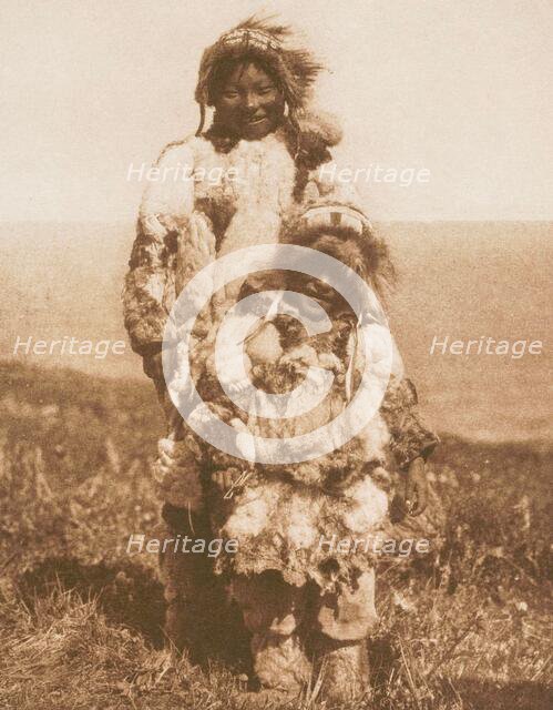 Duck-Skin Parkas, Nunivak, 1928. Creator: Edward Sheriff Curtis.