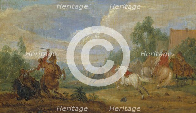 Cavalry Skirmish, 17th century. Creator: Adam Frans van der Meulen.
