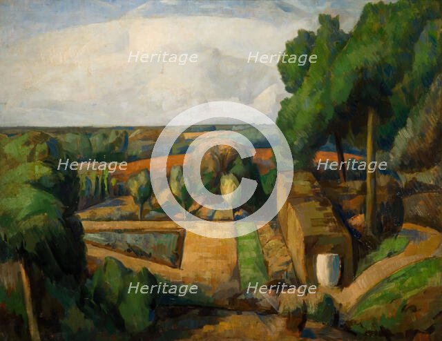 Surrey Garden, 1924. Creator: Elliot Seabrook.