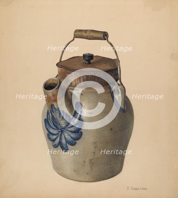Batter Jug, c. 1938. Creator: John Tarantino.