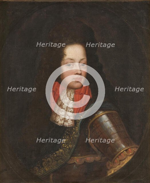 Portrait of Prince Charles Christian of Hesse-Homburg (1674-1695), um 1700. Creator: Anonymous.