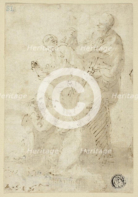 A Group of Figures, c.1649. Creator: Jusepe de Ribera.