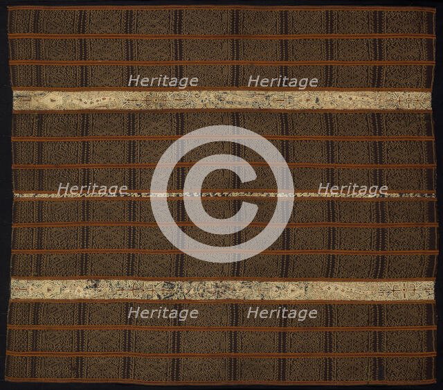 Woman's Ceremonial Skirt (tapis), Indonesia, 19th century. Creator: Unknown.