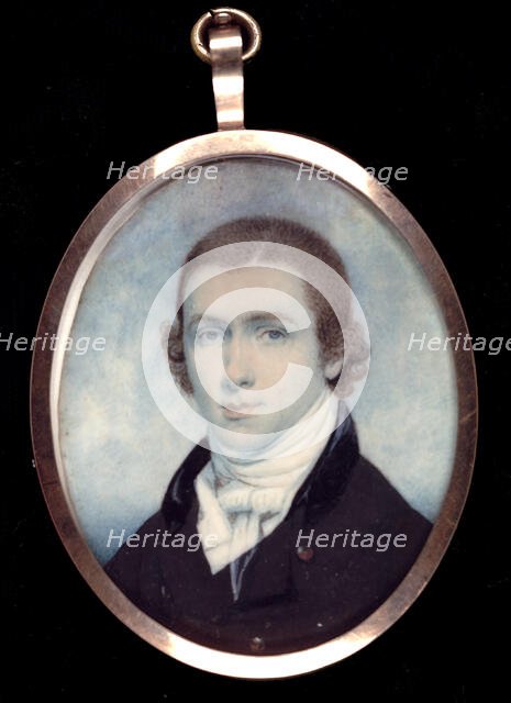 Portrait of a Gentleman with Initials G. D., ca. 1805. Creator: Raphaelle Peale.