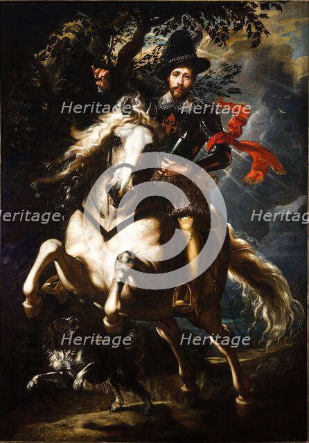 Equestrian portrait of Gio Carlo Doria (1576-1625), 1606. Creator: Rubens, Pieter Paul (1577-1640).