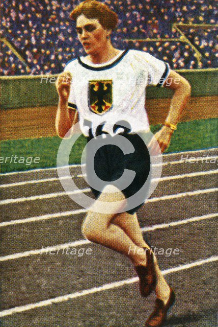 German runner Lina Radke, 1928. Creator: Unknown.