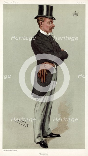 'Rousseau', the Duke of Bedford, 1896.Artist: Spy