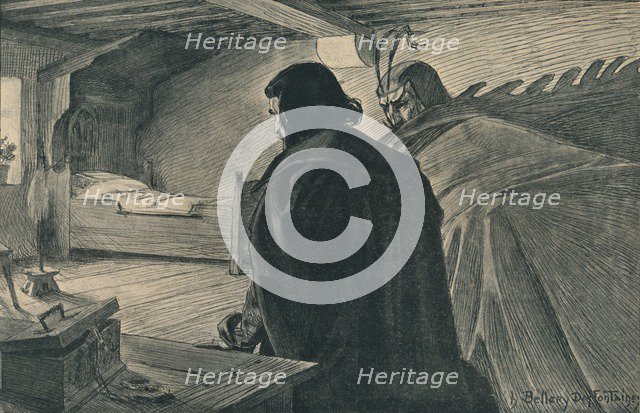 'Faust in Marguerite's Chamber', c1900. Artist: Henri Bellery-Desfontaines.