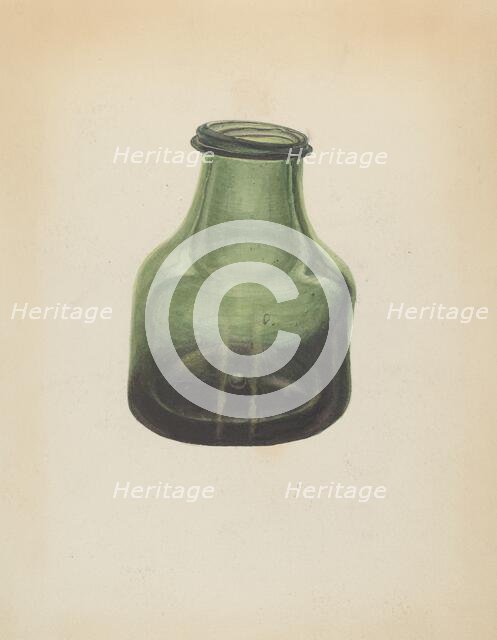 Jar, 1935/1942. Creator: Isidore Steinberg.