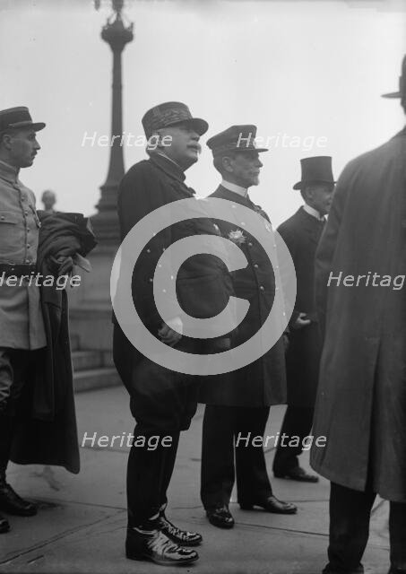 French Commission To U.S. Joffre, Joseph Jacques Cesare, Marechal of France, 1916; Choch..., 1917. Creator: Harris & Ewing.