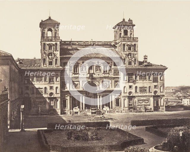 Villa Medici, 1848-52. Creator: Eugène Constant.