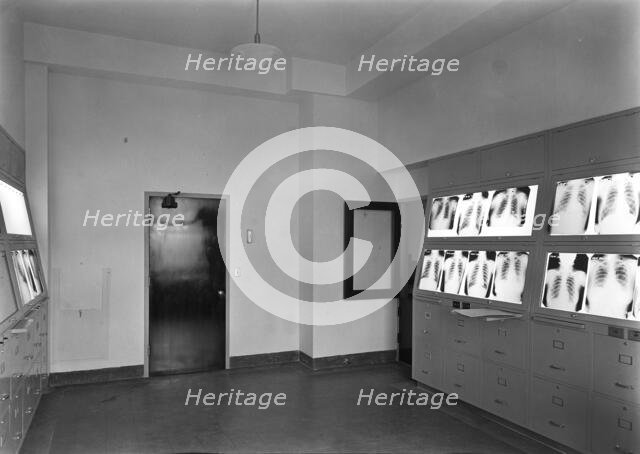 Triboro Hospital for Tuberculosis, Parsons Blvd., Jamaica, New York, 1941. Creator: Gottscho-Schleisner, Inc.