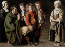 The Village Piper, 1642. Creator: Antoine Le Nain.