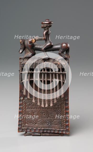 Thumb Piano, late 1800s. Creator: Unknown.