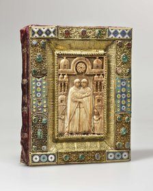 Plaque with the Visitation of Mary and Elizabeth, 11th-12th century. Artist: West European Applied Art  