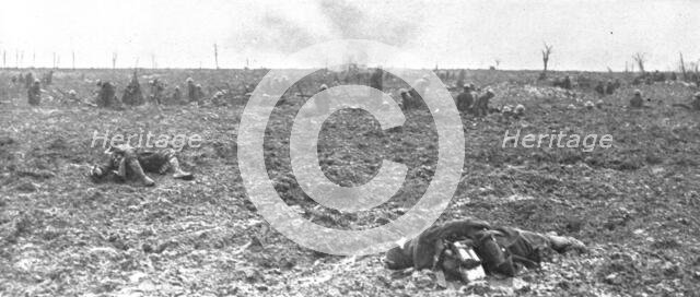 'Les succes Britanniques, entre Arras et Lens; Sur la crete de Vimy: les Canadiens occupent..., 1917 Creator: Unknown.